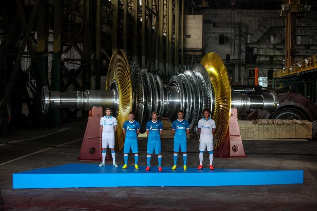 Презентация игровой формы ФК «Зенит» на сезон-2013/14