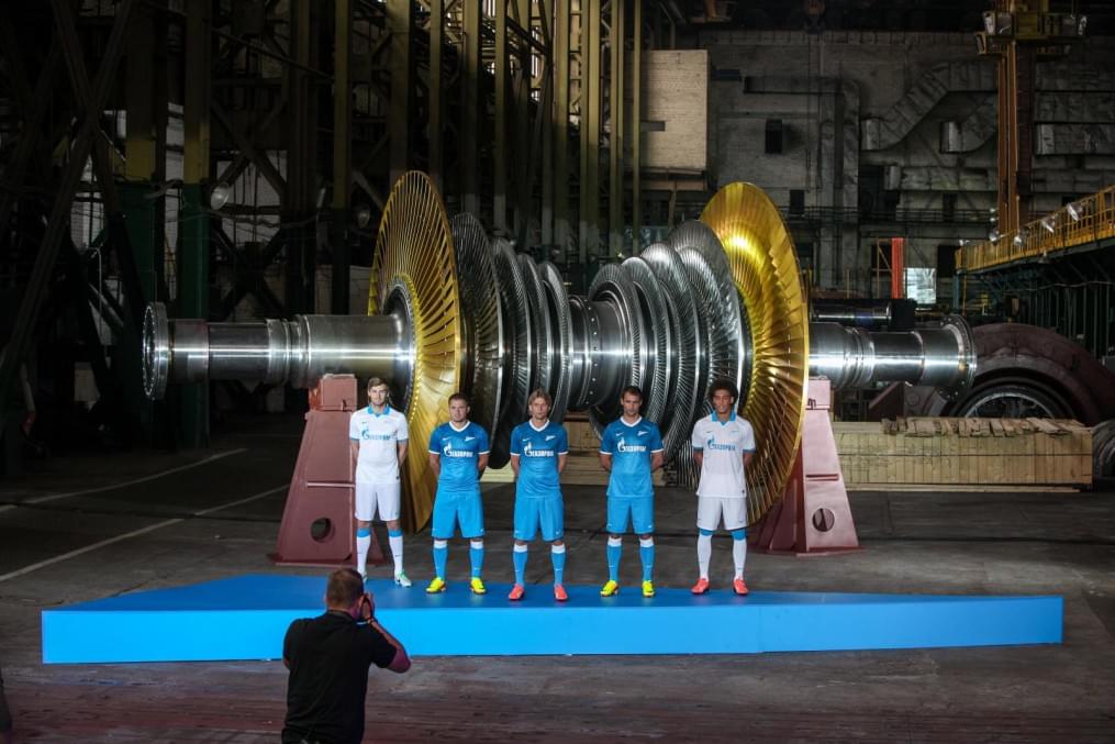 Презентация игровой формы ФК «Зенит» на сезон-2013/14