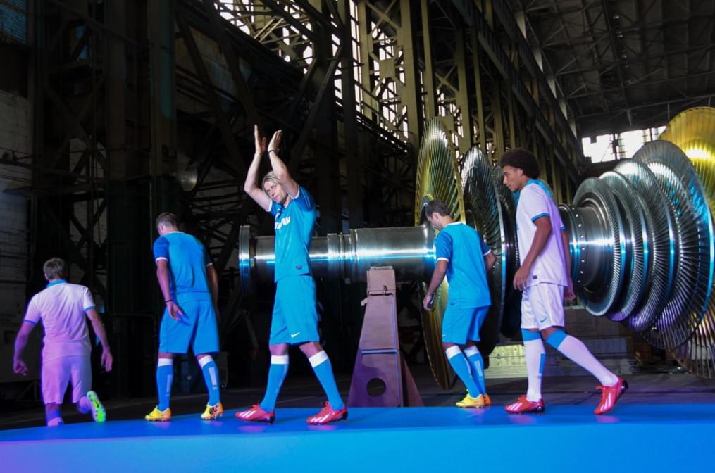 Презентация игровой формы ФК «Зенит» на сезон-2013/14