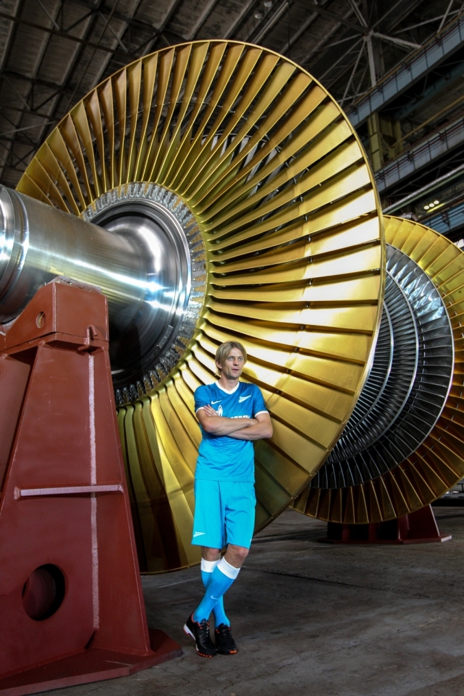 Презентация игровой формы ФК «Зенит» на сезон-2013/14