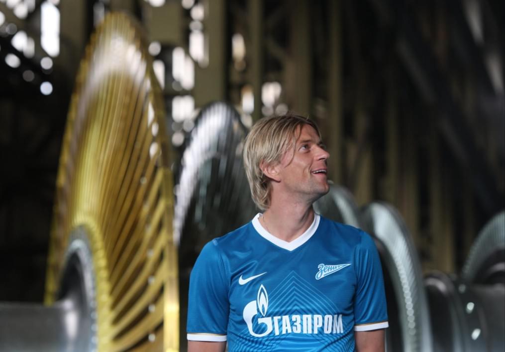 Презентация игровой формы ФК «Зенит» на сезон-2013/14