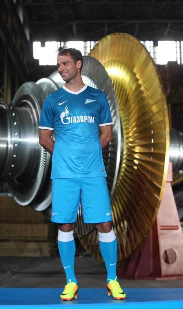 Презентация игровой формы ФК «Зенит» на сезон-2013/14