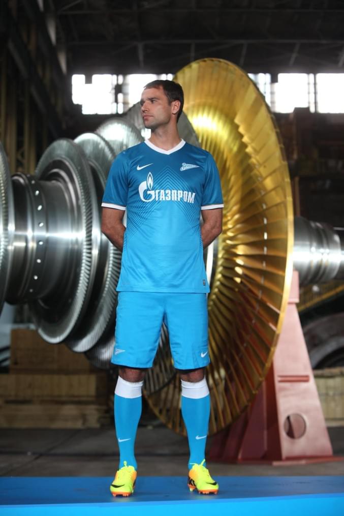 Презентация игровой формы ФК «Зенит» на сезон-2013/14