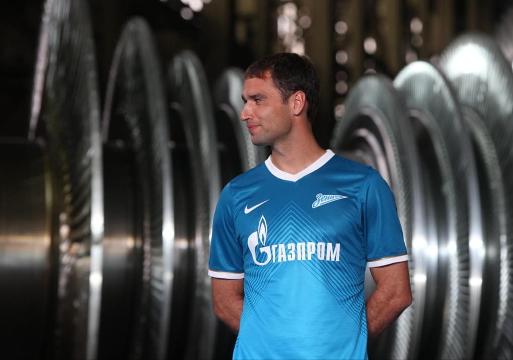 Презентация игровой формы ФК «Зенит» на сезон-2013/14