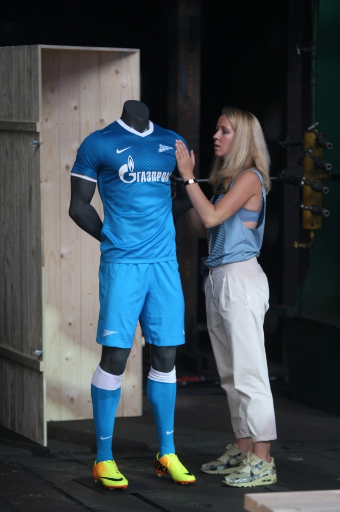 Презентация игровой формы ФК «Зенит» на сезон-2013/14