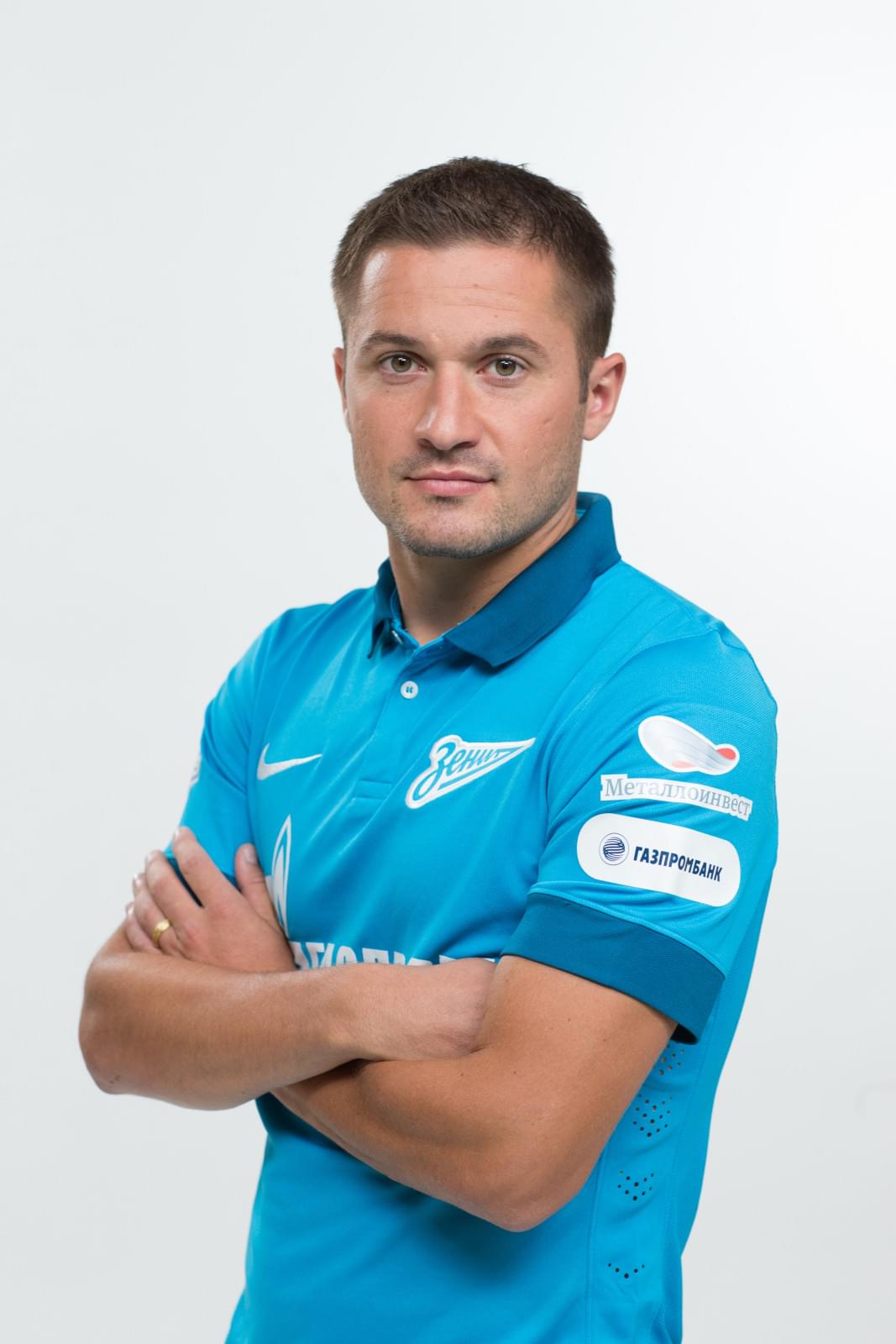 Фотосессия футболистов и тренеров основного состава ФК «Зенит» сезона 2014/2015