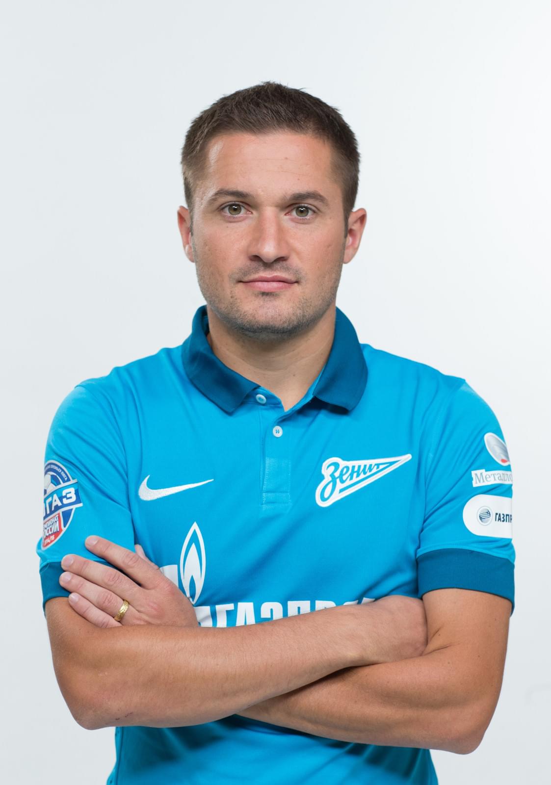 Фотосессия футболистов и тренеров основного состава ФК «Зенит» сезона 2014/2015