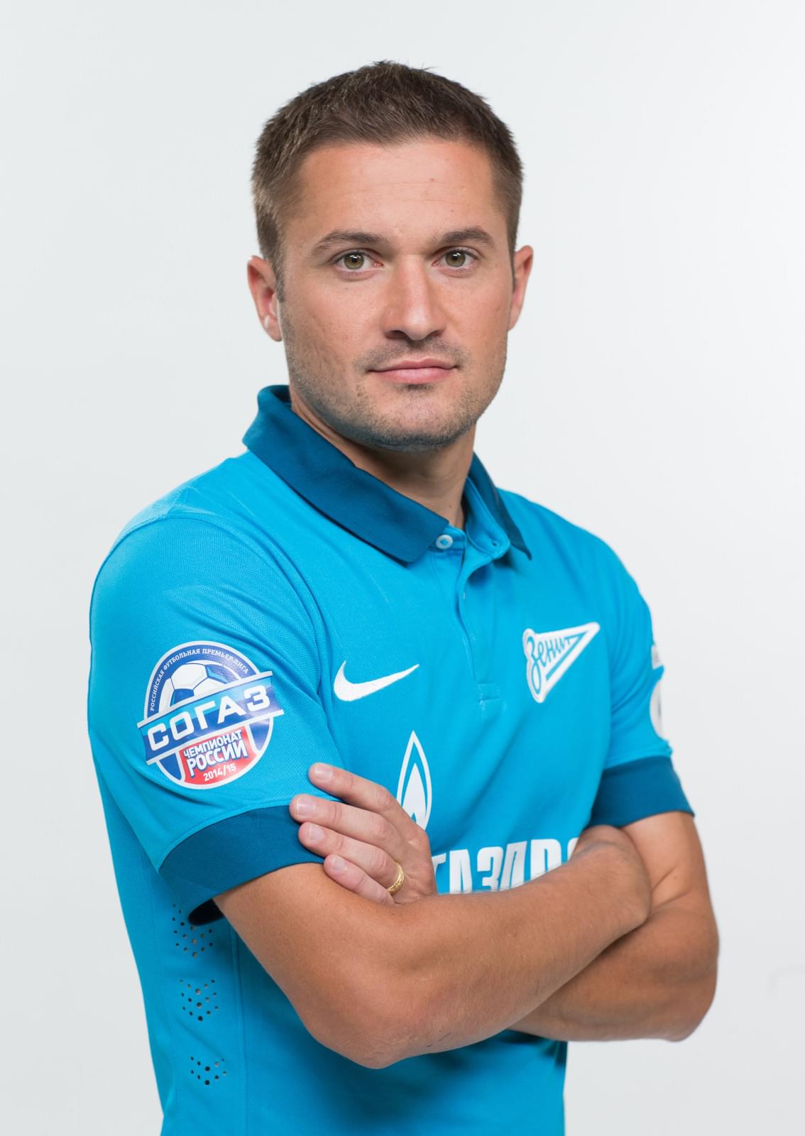 Фотосессия футболистов и тренеров основного состава ФК «Зенит» сезона 2014/2015