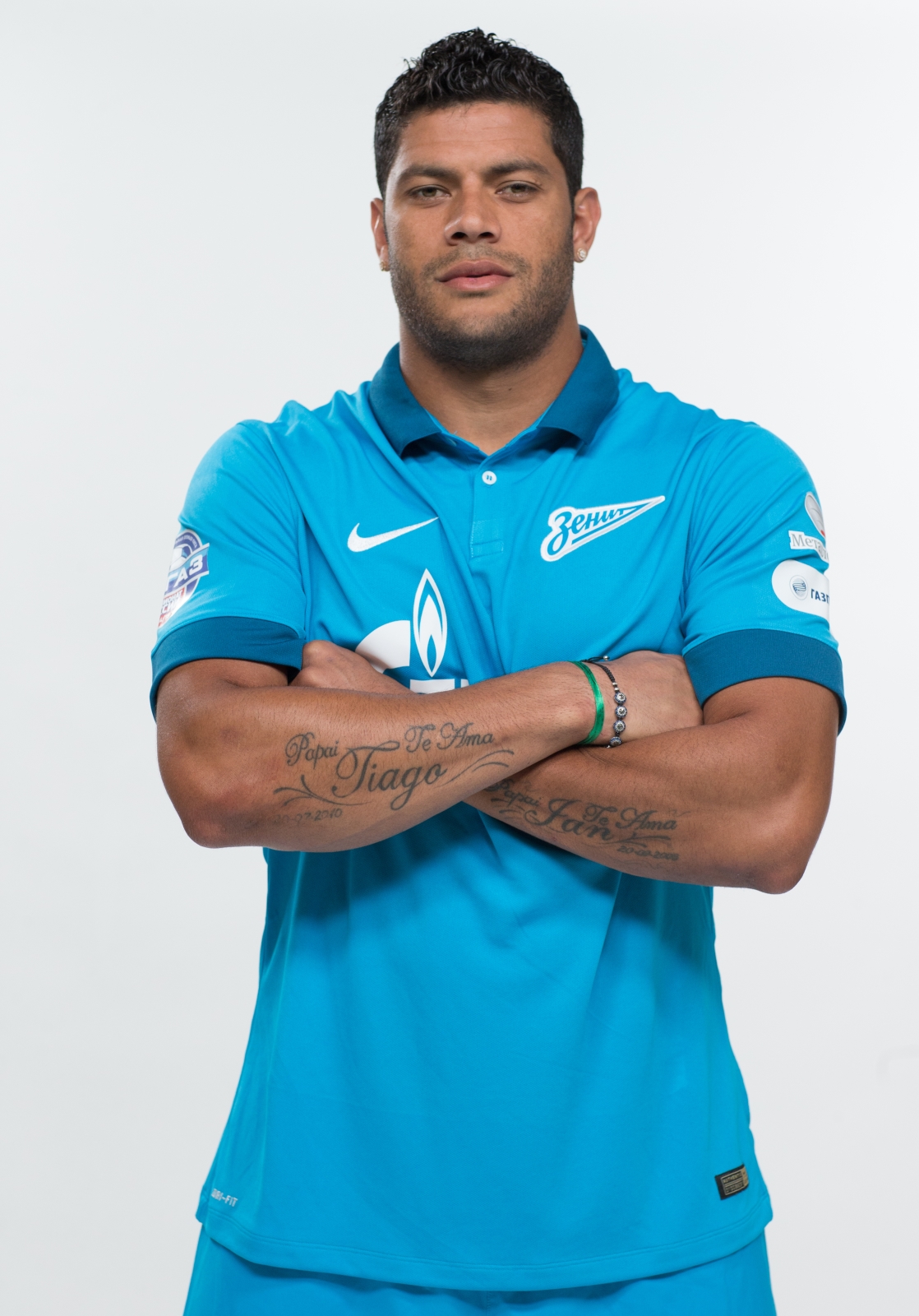 Фотосессия футболистов и тренеров основного состава ФК «Зенит» сезона 2014/2015