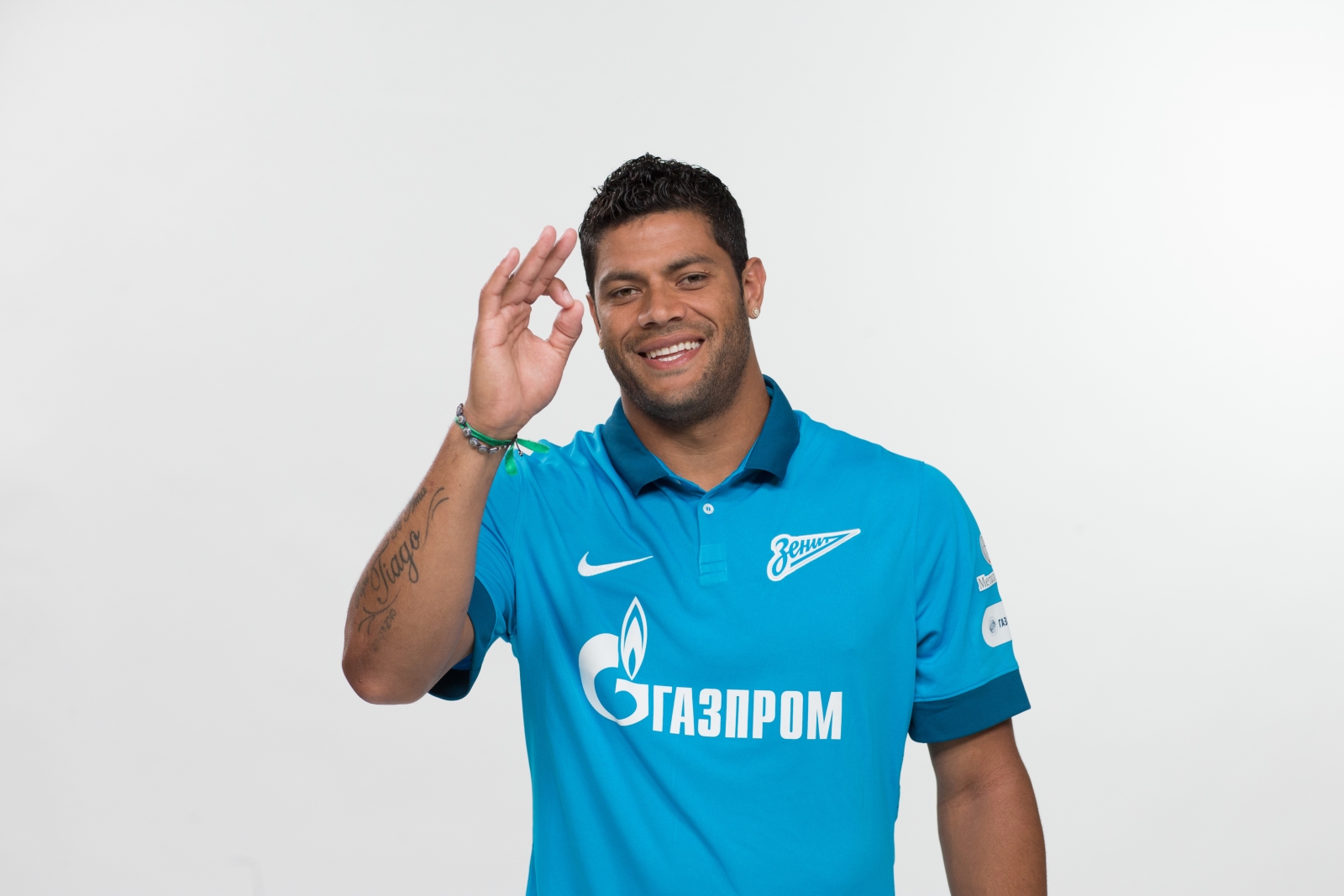 Фотосессия футболистов и тренеров основного состава ФК «Зенит» сезона 2014/2015