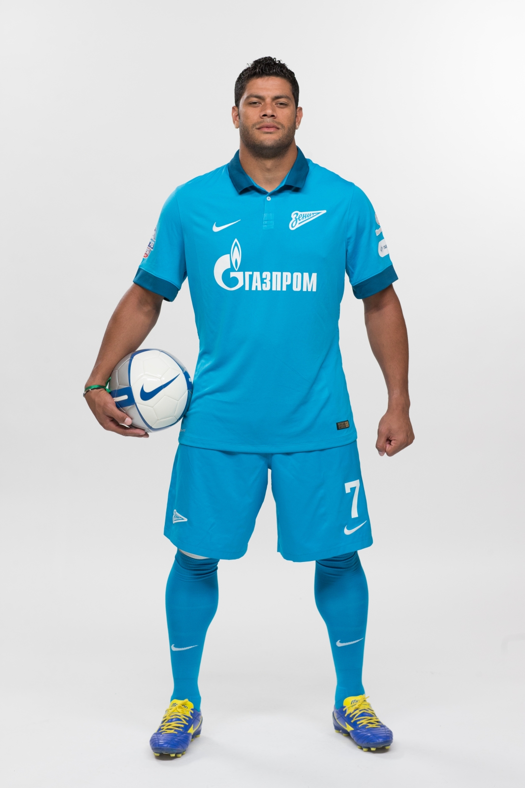 Фотосессия футболистов и тренеров основного состава ФК «Зенит» сезона 2014/2015