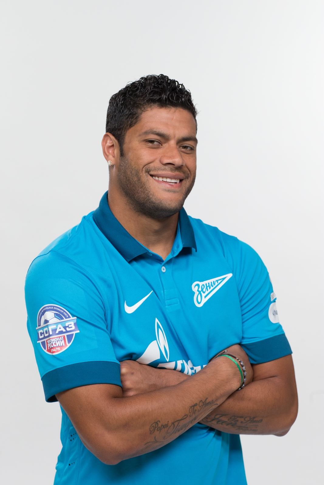 Фотосессия футболистов и тренеров основного состава ФК «Зенит» сезона 2014/2015