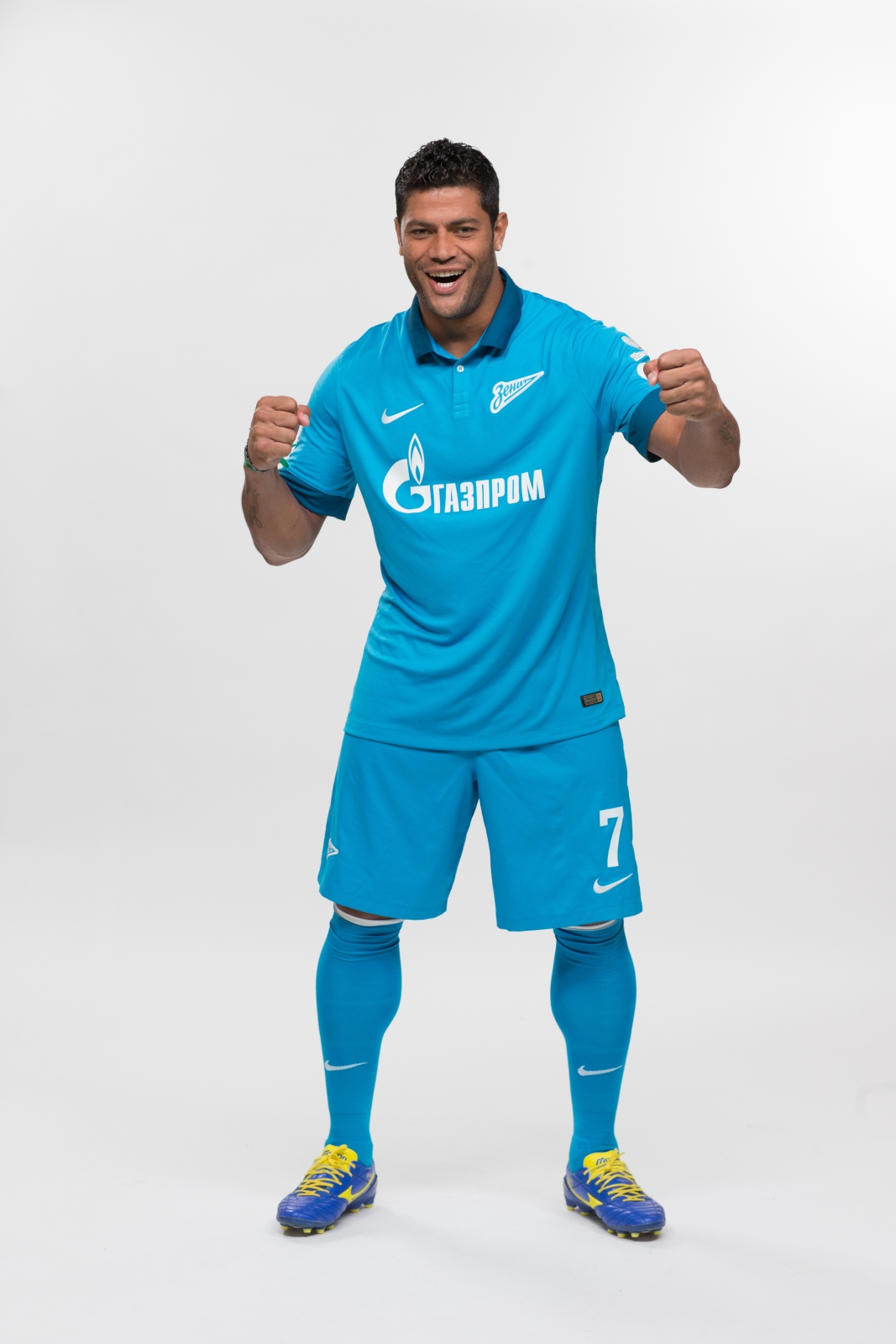 Фотосессия футболистов и тренеров основного состава ФК «Зенит» сезона 2014/2015