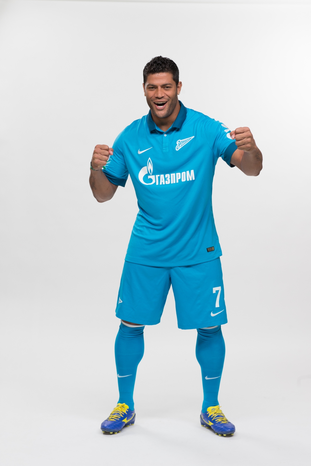 Фотосессия футболистов и тренеров основного состава ФК «Зенит» сезона 2014/2015