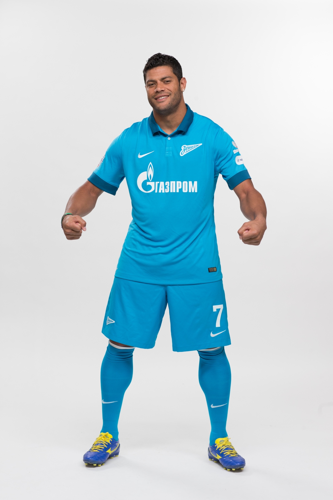 Фотосессия футболистов и тренеров основного состава ФК «Зенит» сезона 2014/2015