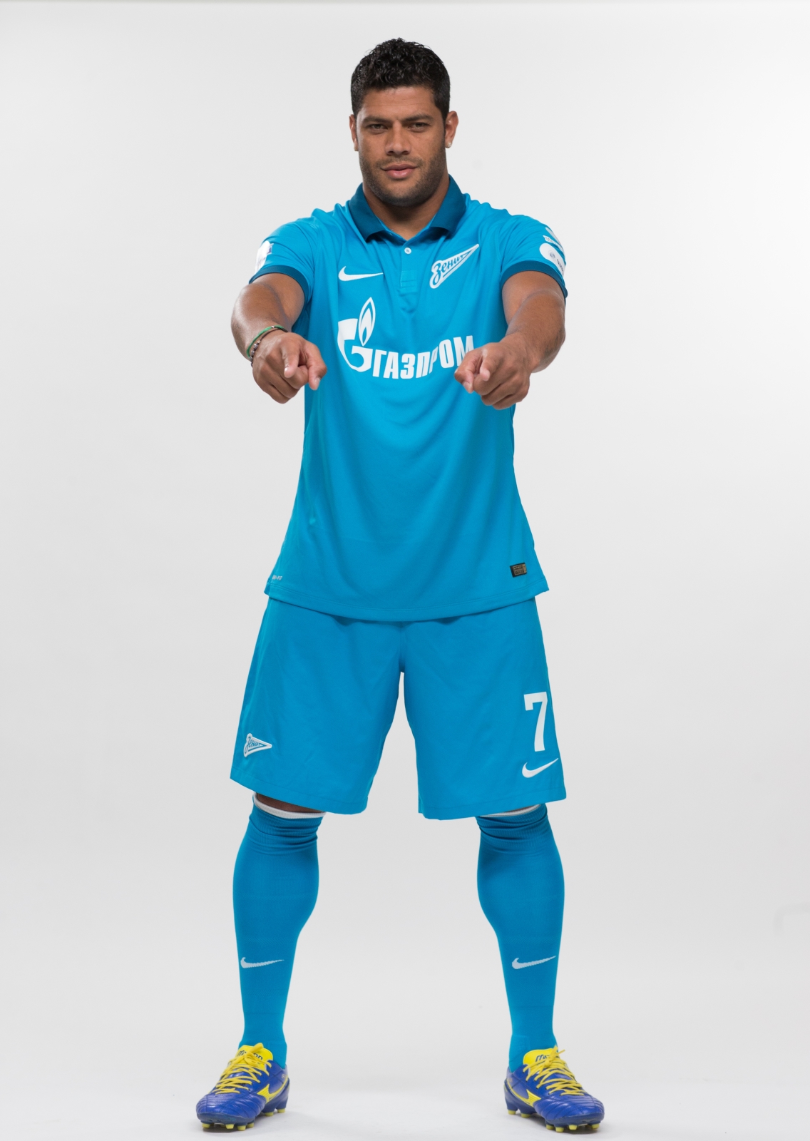 Фотосессия футболистов и тренеров основного состава ФК «Зенит» сезона 2014/2015