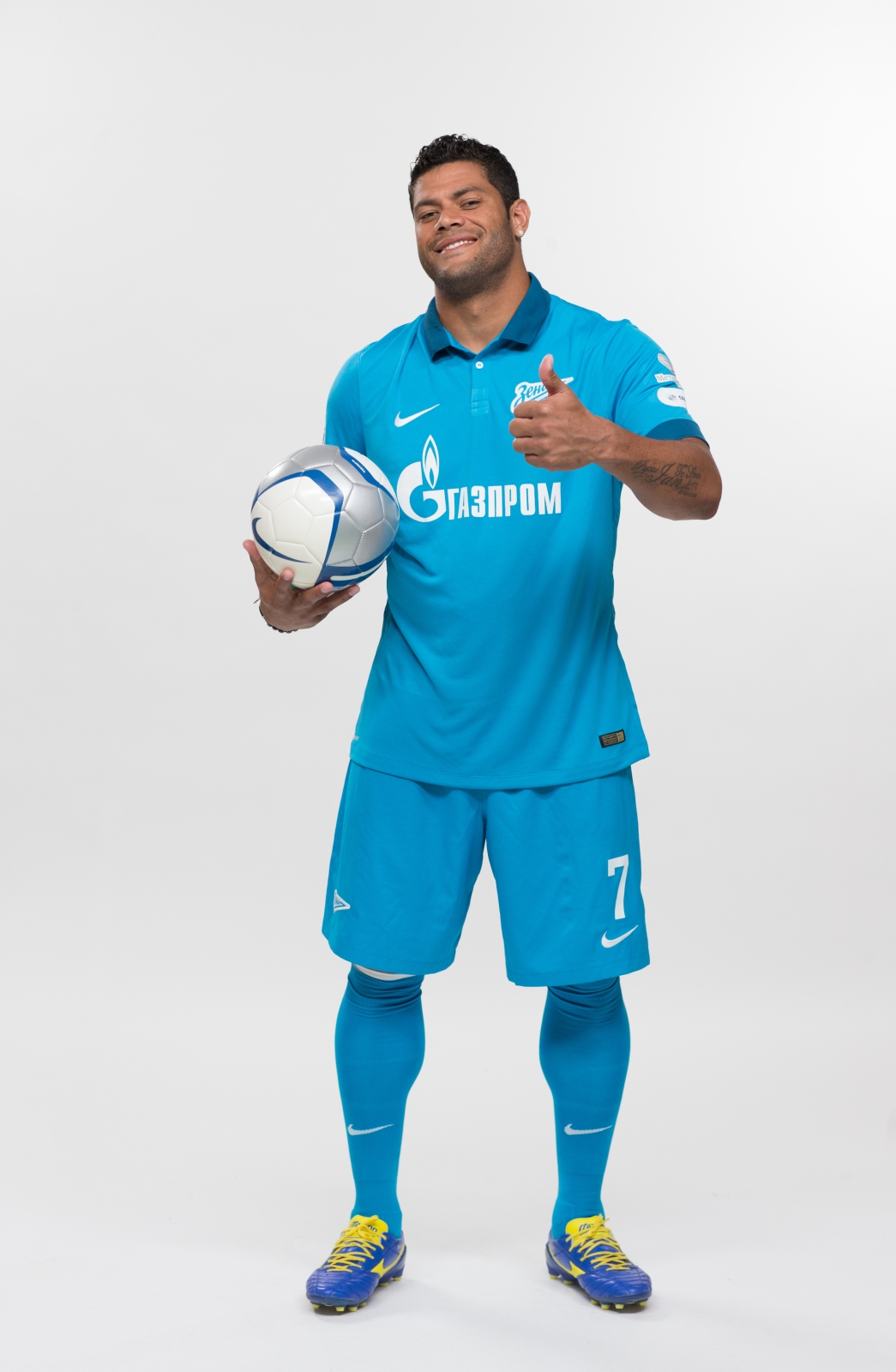 Фотосессия футболистов и тренеров основного состава ФК «Зенит» сезона 2014/2015