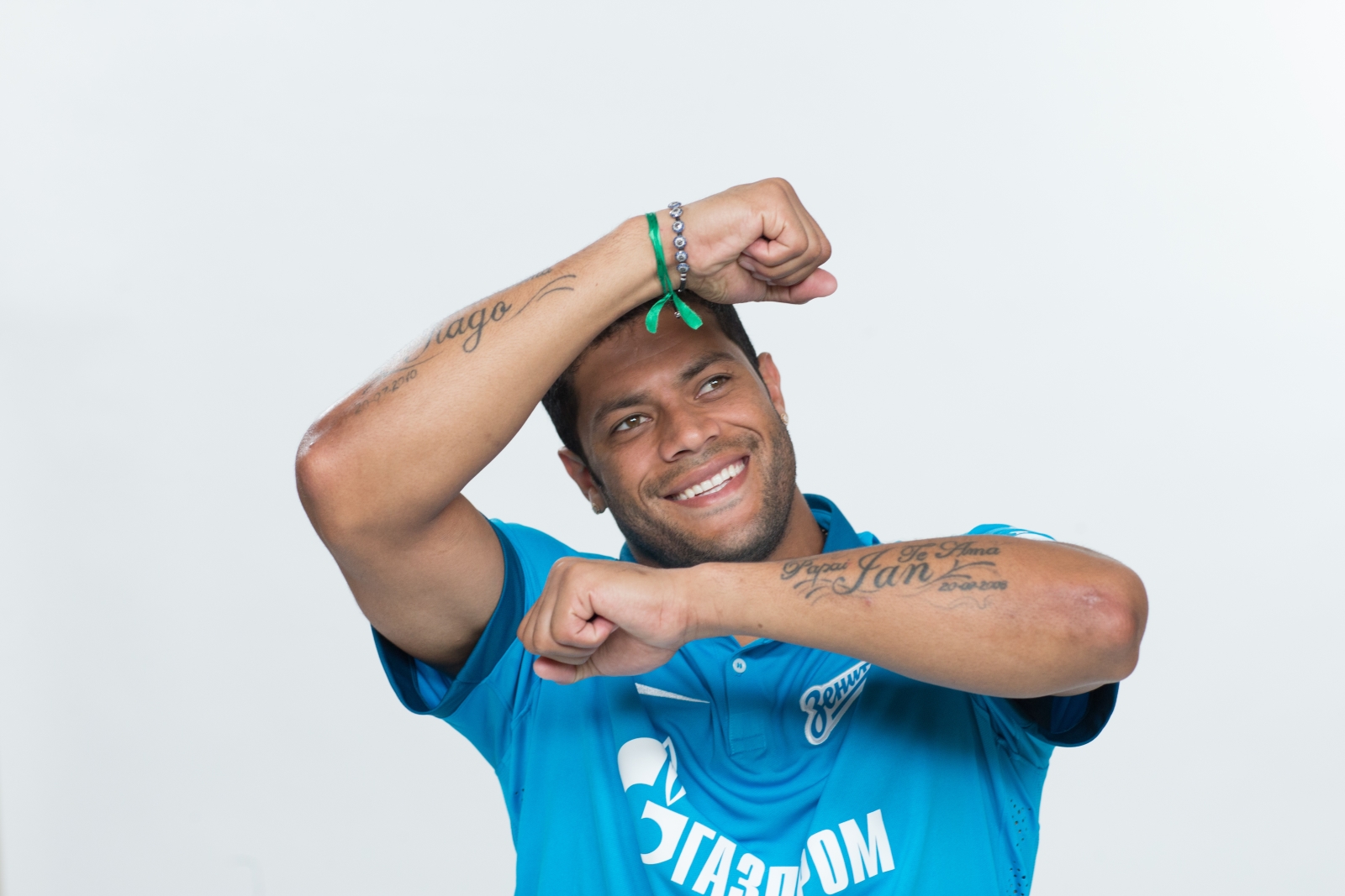 Фотосессия футболистов и тренеров основного состава ФК «Зенит» сезона 2014/2015