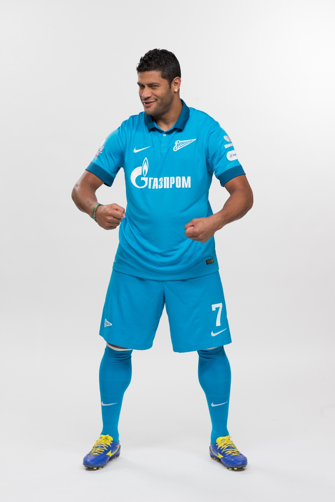 Фотосессия футболистов и тренеров основного состава ФК «Зенит» сезона 2014/2015