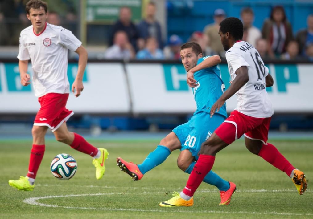 СОГАЗ-Чемпионат России, 2014/15, «Зенит» — «Амкар»