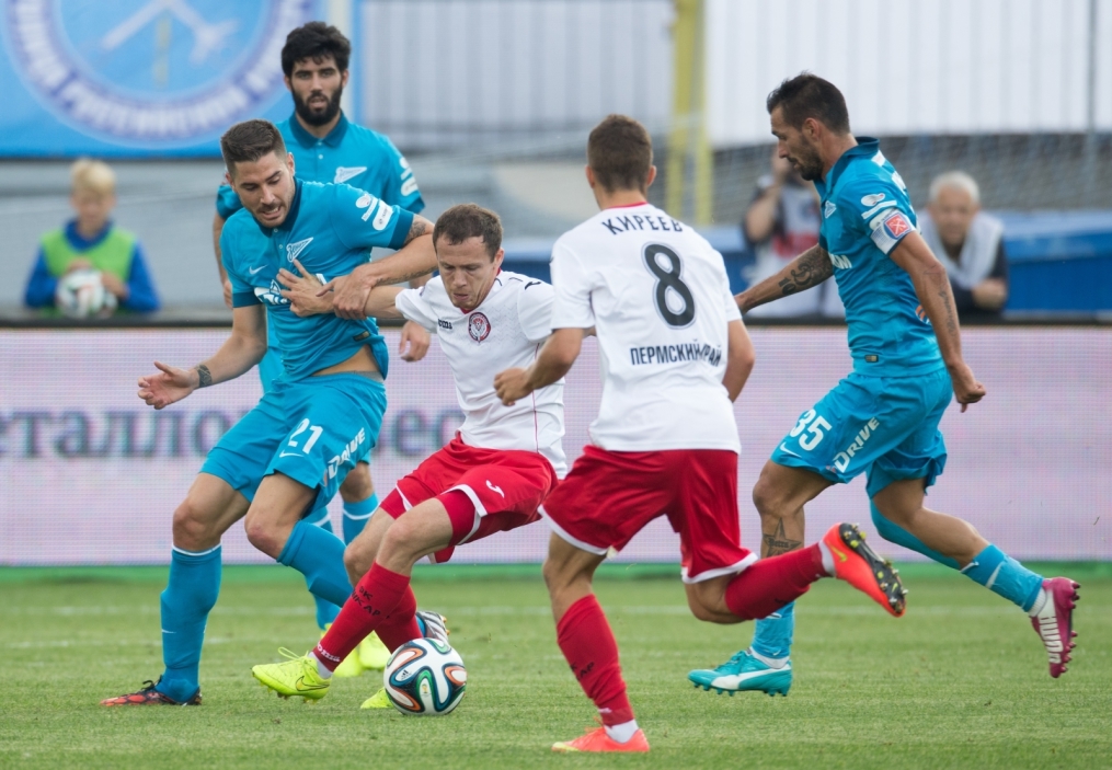 СОГАЗ-Чемпионат России, 2014/15, «Зенит» — «Амкар»