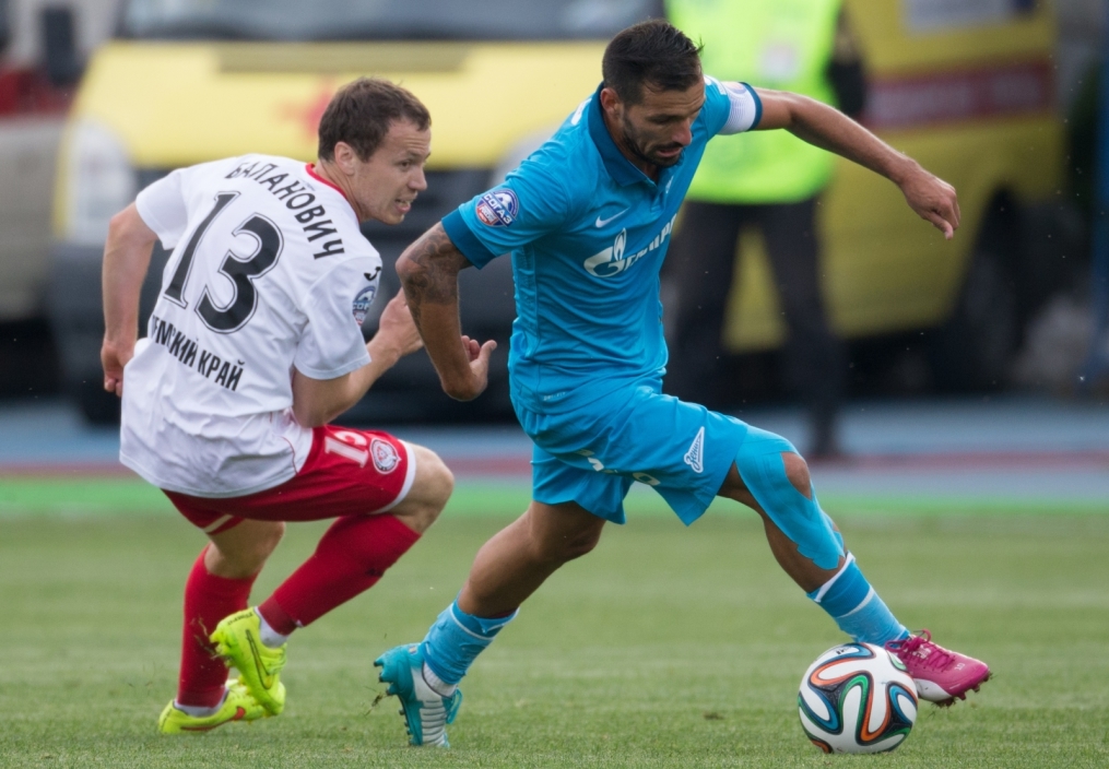 СОГАЗ-Чемпионат России, 2014/15, «Зенит» — «Амкар»