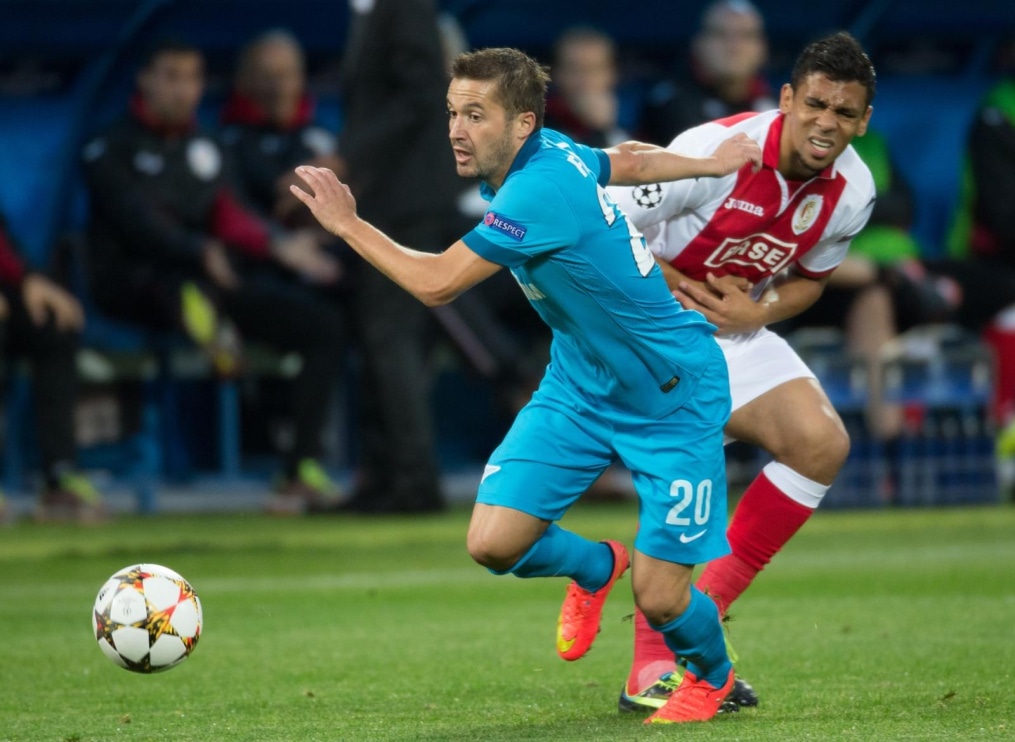 Лига чемпионов УЕФА, 2014/15, «Зенит» — «Стандард»