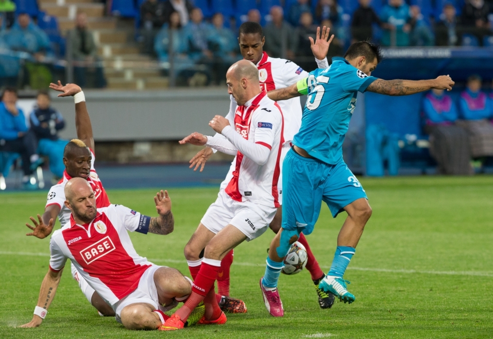 Лига чемпионов УЕФА, 2014/15, «Зенит» — «Стандард»