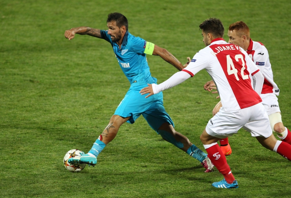 Лига чемпионов УЕФА, 2014/15, «Зенит» — «Стандард»