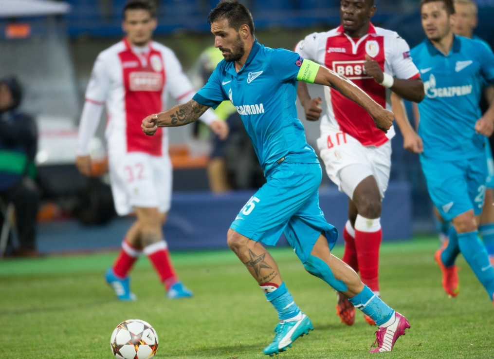 Лига чемпионов УЕФА, 2014/15, «Зенит» — «Стандард»