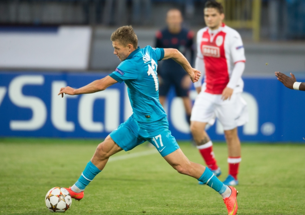 Лига чемпионов УЕФА, 2014/15, «Зенит» — «Стандард»