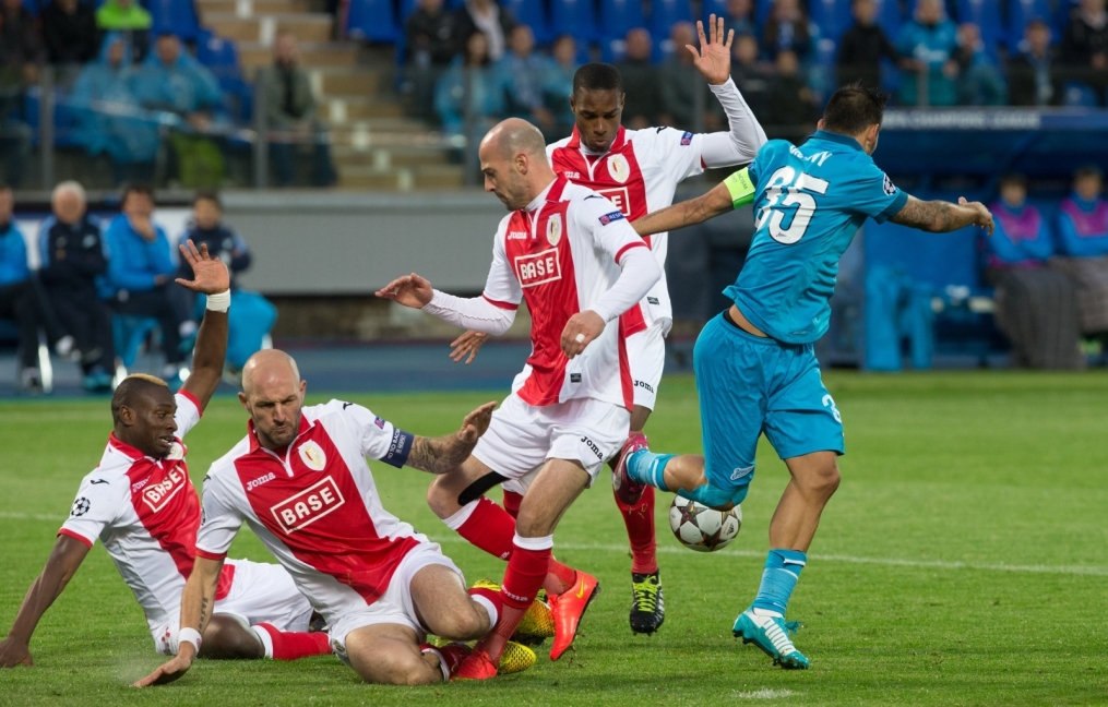 Лига чемпионов УЕФА, 2014/15, «Зенит» — «Стандард»