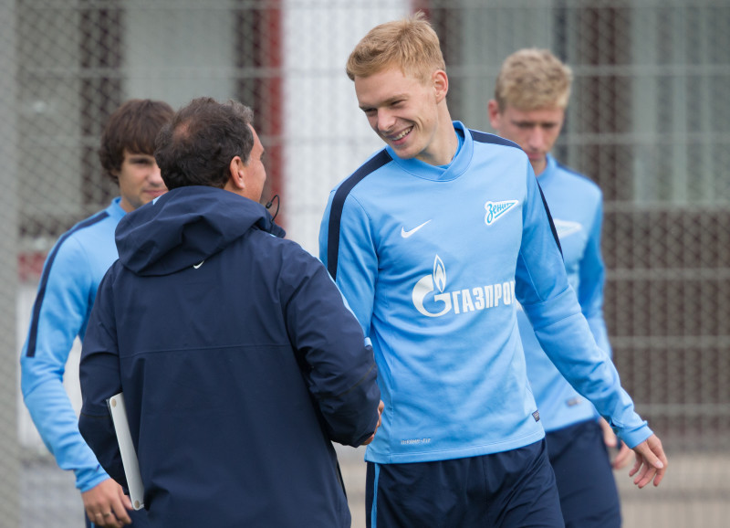 Открытая тренировка «Зенита» перед матчем с «Локомотивом»
