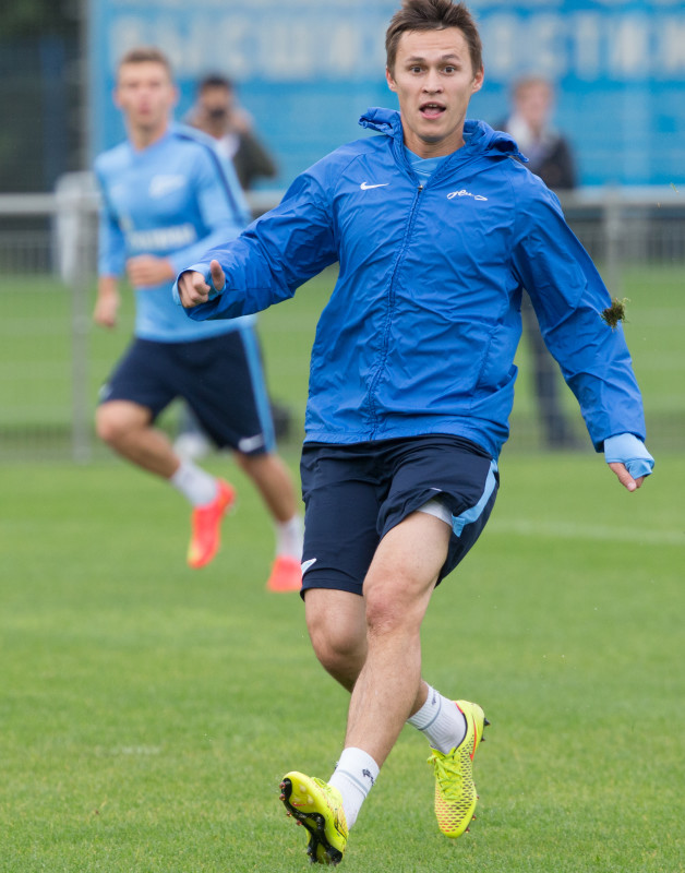 Открытая тренировка «Зенита» перед матчем с «Локомотивом»