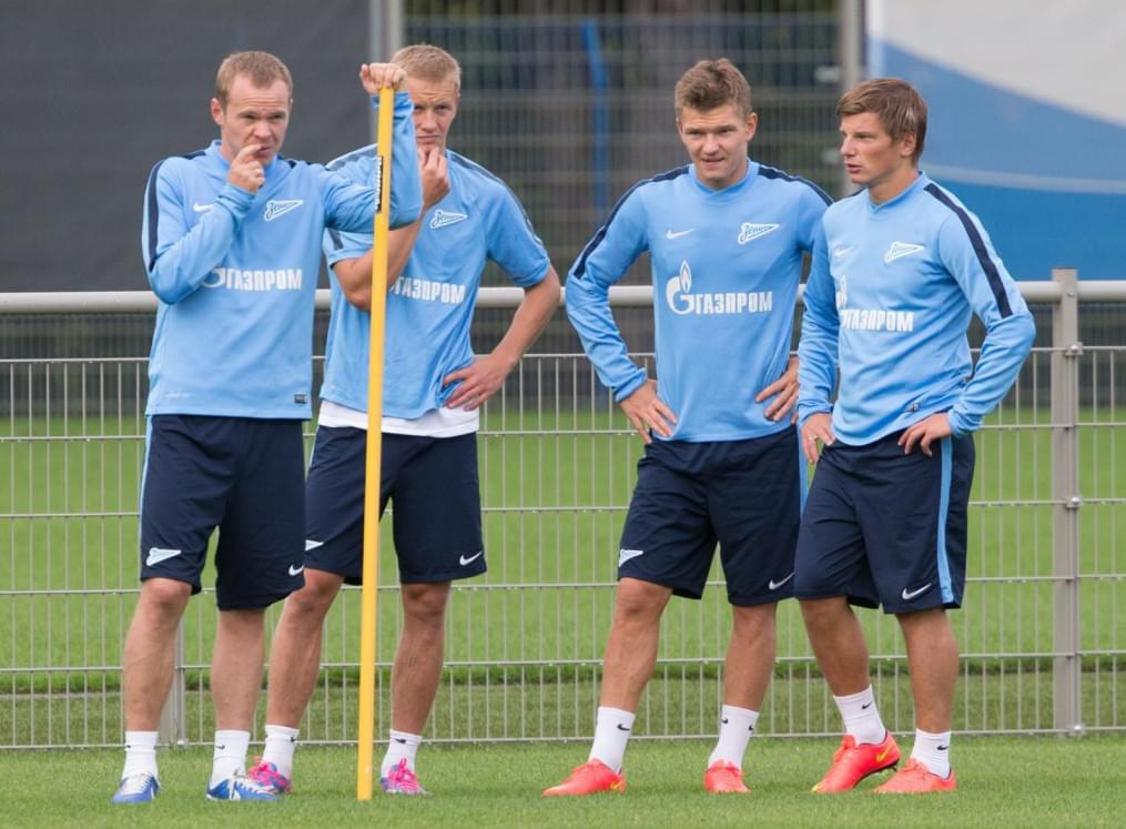 Открытая тренировка «Зенита» перед матчем с «Локомотивом»