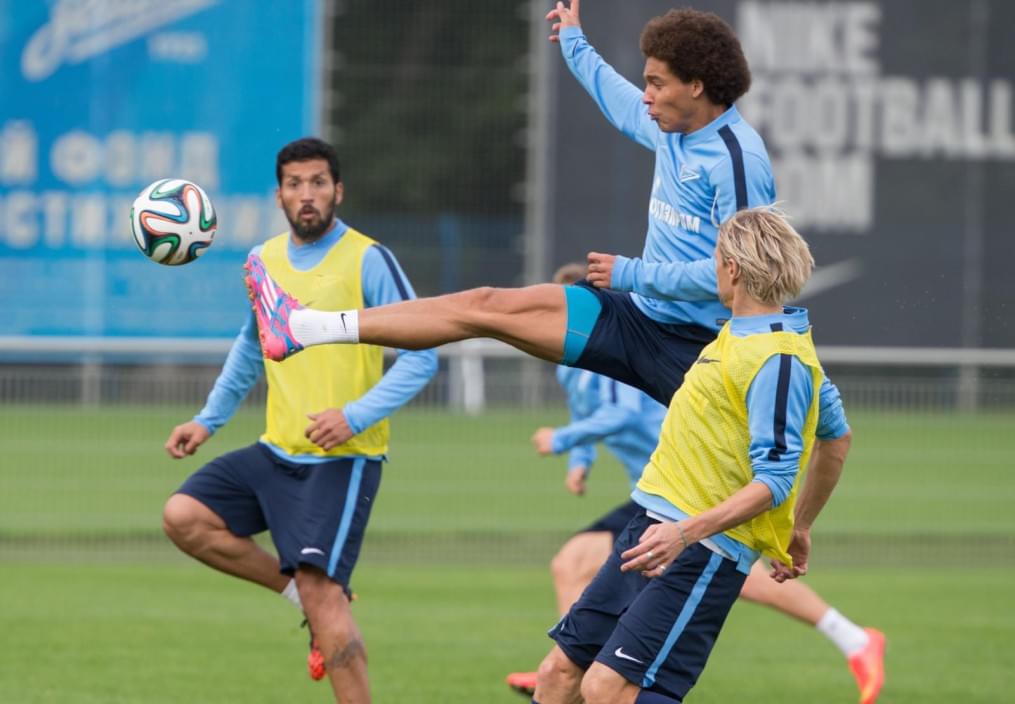 Открытая тренировка «Зенита» перед матчем с «Локомотивом»