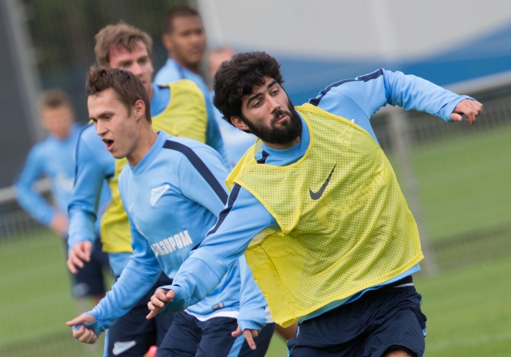 Открытая тренировка «Зенита» перед матчем с «Локомотивом»