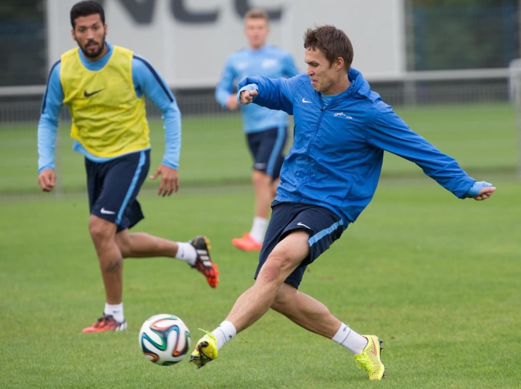 Открытая тренировка «Зенита» перед матчем с «Локомотивом»