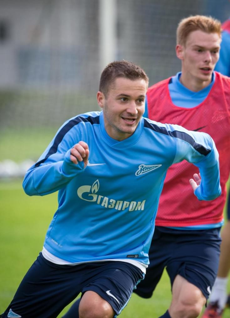 Открытая тренировка «Зенита» перед матчем с «Локомотивом»