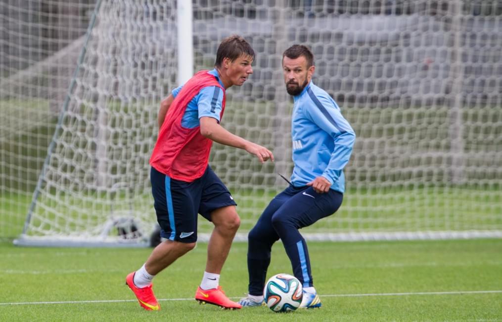 Открытая тренировка «Зенита» перед матчем с «Локомотивом»