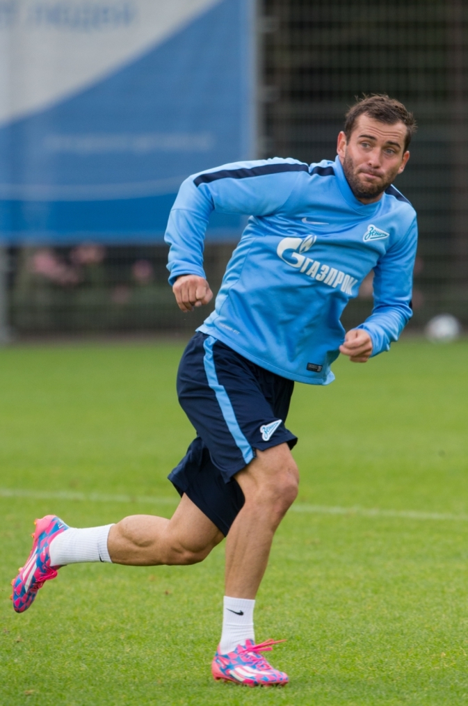 Открытая тренировка «Зенита» перед матчем с «Локомотивом»