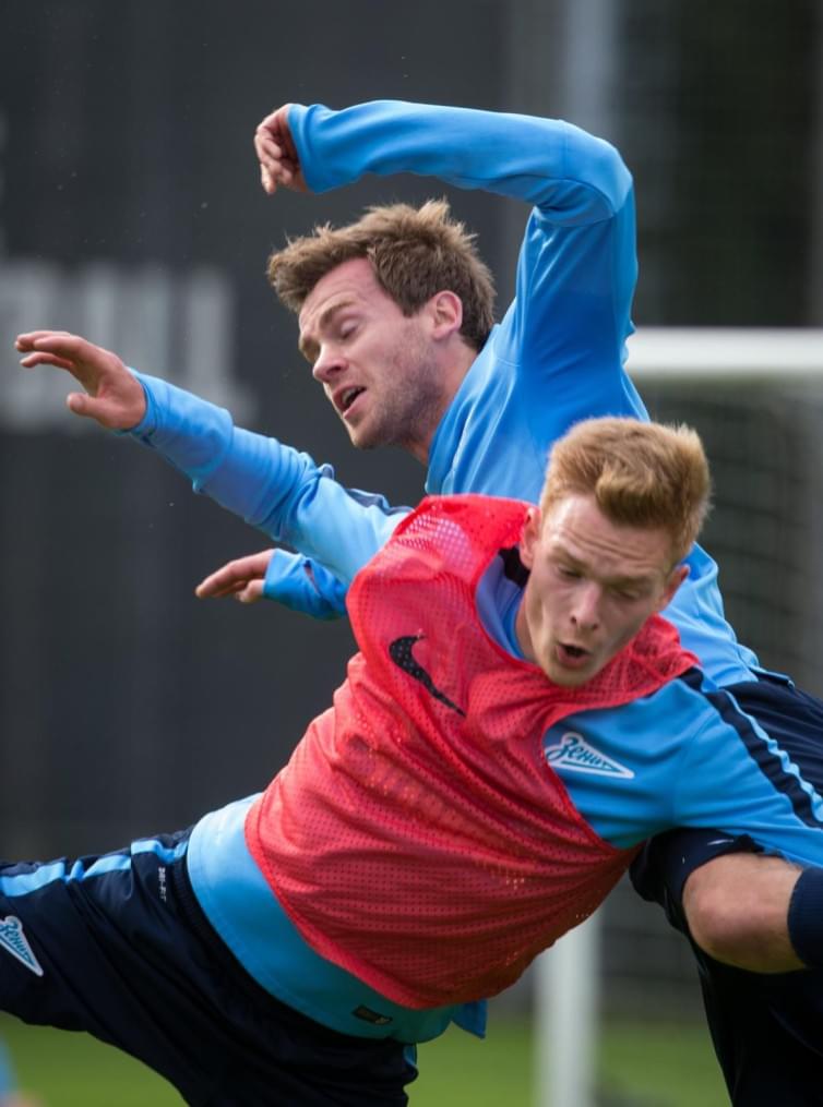 Открытая тренировка «Зенита» перед матчем с «Локомотивом»