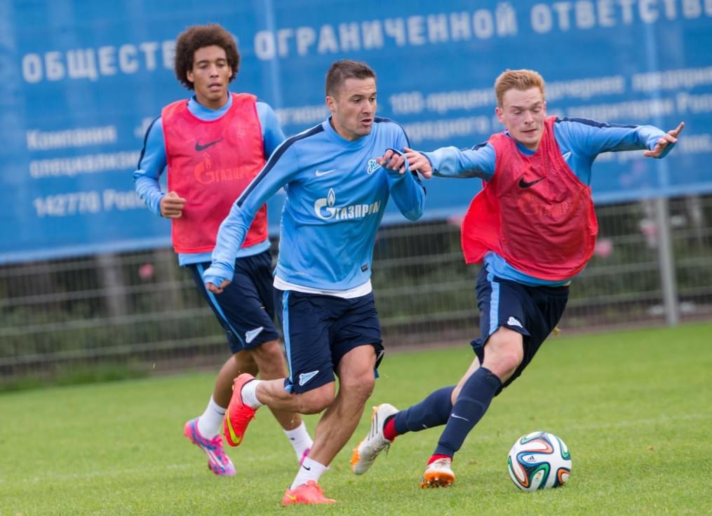 Открытая тренировка «Зенита» перед матчем с «Локомотивом»