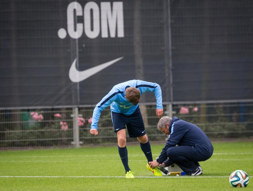 Открытая тренировка «Зенита» перед матчем с «Локомотивом»