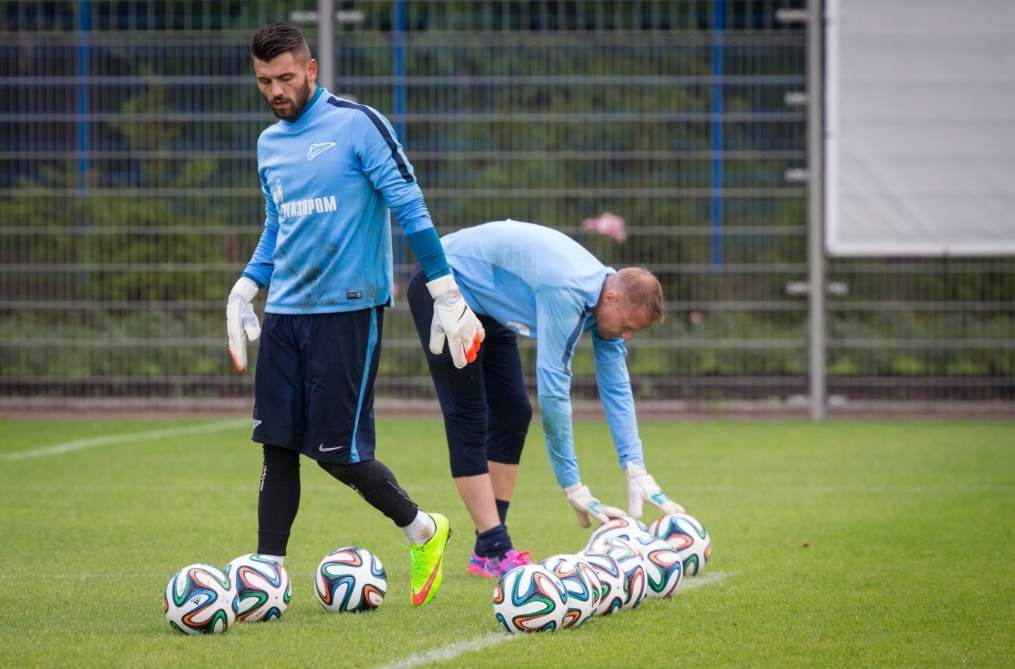 Открытая тренировка «Зенита» перед матчем с «Локомотивом»