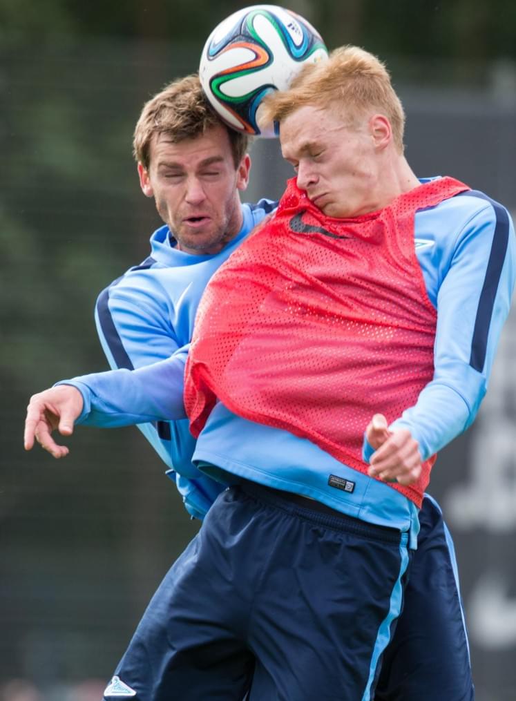 Открытая тренировка «Зенита» перед матчем с «Локомотивом»