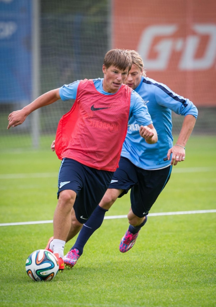 Открытая тренировка «Зенита» перед матчем с «Локомотивом»