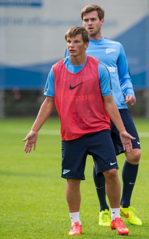 Открытая тренировка «Зенита» перед матчем с «Локомотивом»