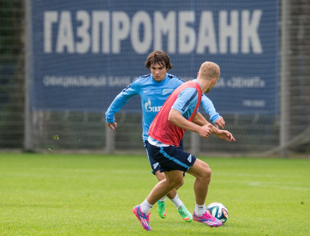 Открытая тренировка «Зенита» перед матчем с «Локомотивом»