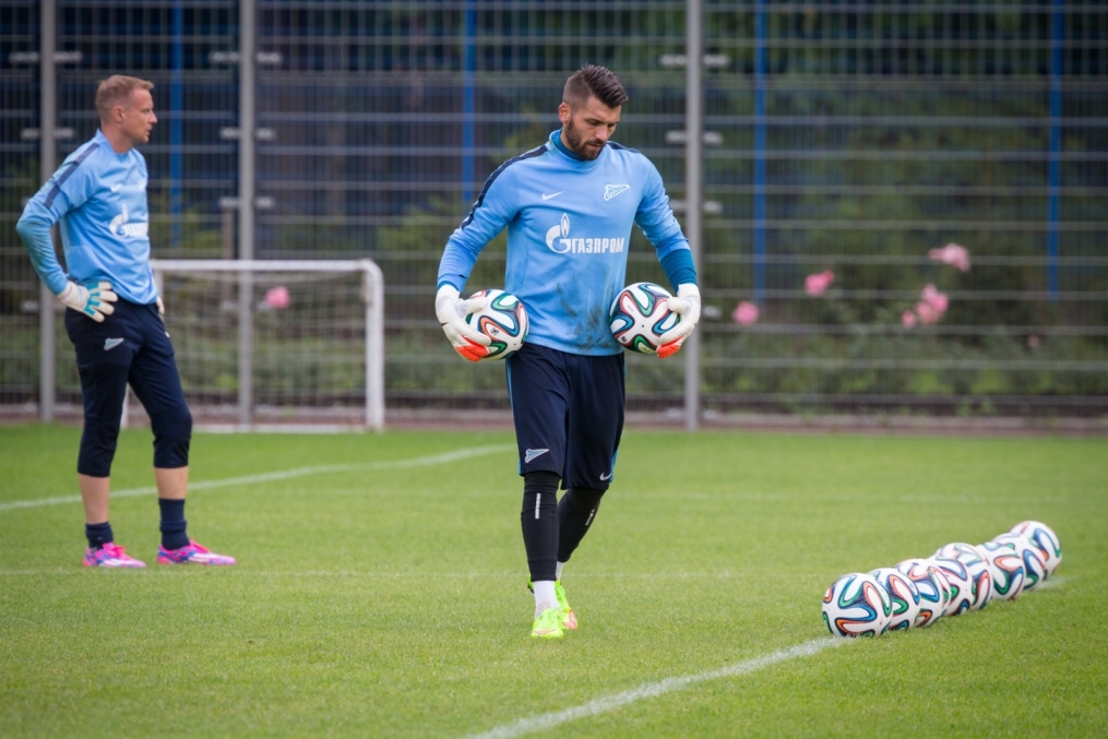 Открытая тренировка «Зенита» перед матчем с «Локомотивом»